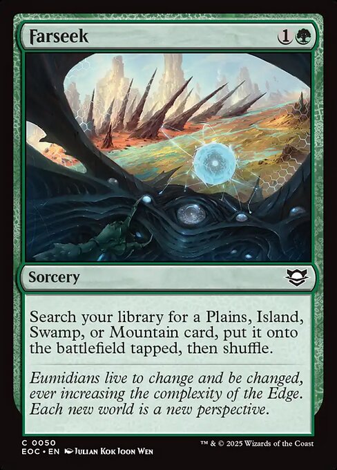 Farseek (EOC 50) [Edge of Eternities Commander]