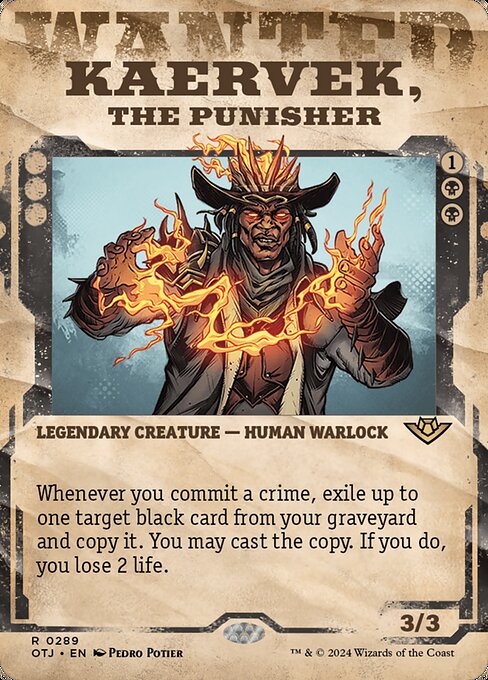 Kaervek, the Punisher (OTJ 289) [Outlaws of Thunder Junction]