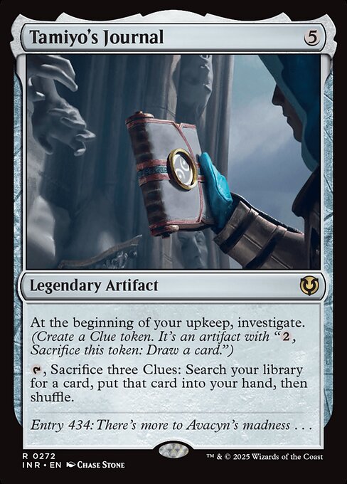 Tamiyo's Journal (INR 272) [Innistrad Remastered]