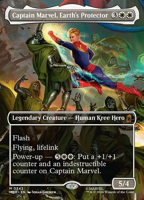 Captain Marvel, Earth's Protector (MSH 342) [Marvel Super Heroes]