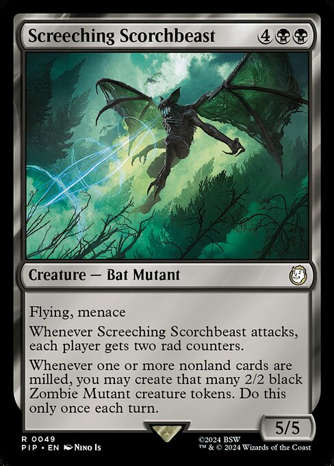 Screeching Scorchbeast (PIP 49) [Fallout]