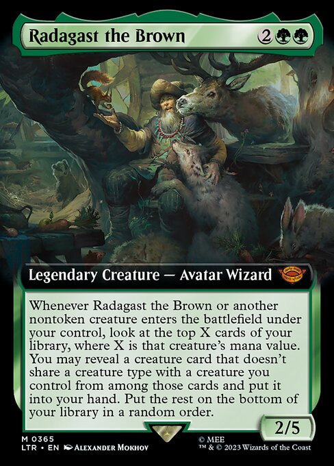Radagast the Brown (Extended Art) (LTR 365) [The Lord of the Rings: Tales of Middle-earth]