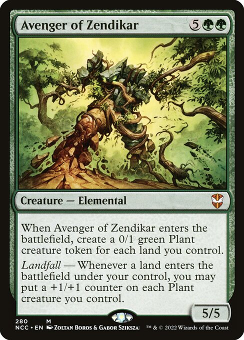 Avenger of Zendikar (NCC 280) [New Capenna Commander]