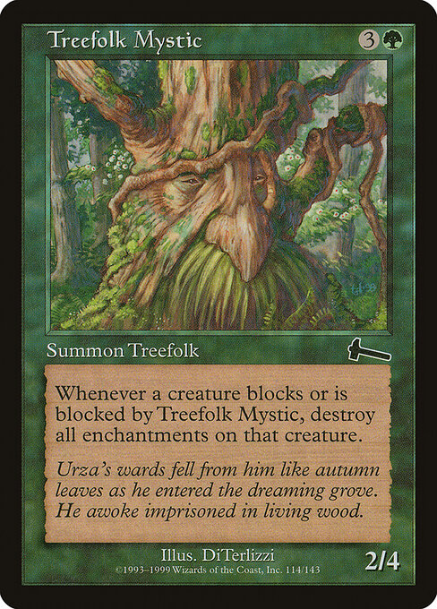 Treefolk Mystic (ULG 114) [Urza's Legacy]