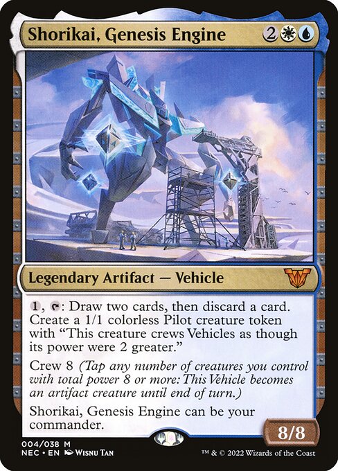 Shorikai, Genesis Engine (NEC 4) [Neon Dynasty Commander]