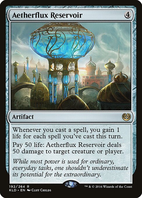 Aetherflux Reservoir (KLD 192) [Kaladesh]