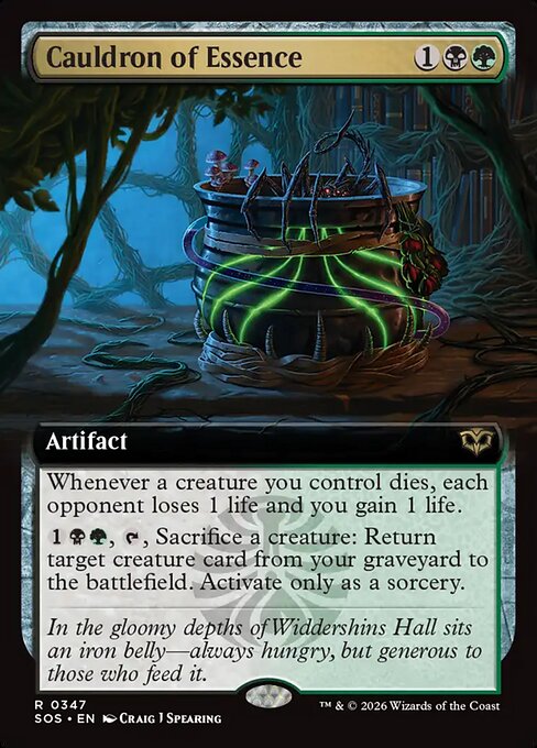 Cauldron of Essence (SOS 347) [Secrets of Strixhaven]