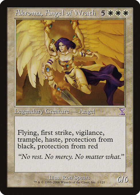 Akroma, Angel of Wrath (TSB 1) [Time Spiral Timeshifted]