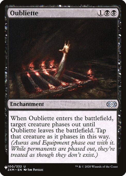 Oubliette (PLST 2XM-100) [The List]