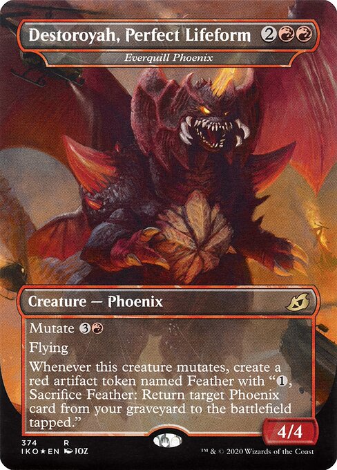 Everquill Phoenix (IKO 374) [Ikoria: Lair of Behemoths]