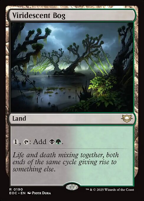 Viridescent Bog (EOC 190) [Edge of Eternities Commander]