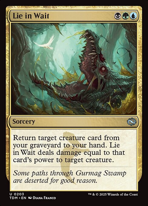 Lie in Wait (TDM 203) [Tarkir: Dragonstorm]