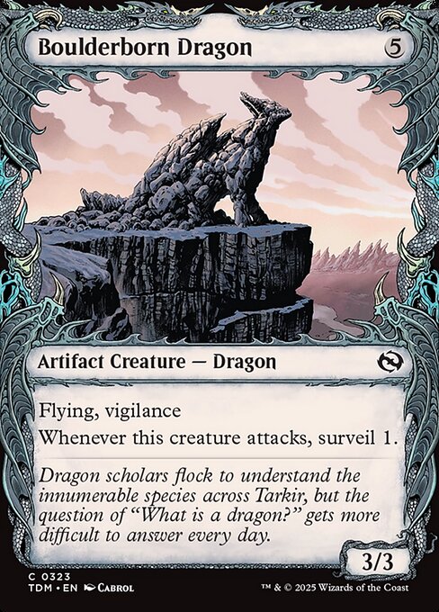 Boulderborn Dragon (TDM 323) [Tarkir: Dragonstorm]