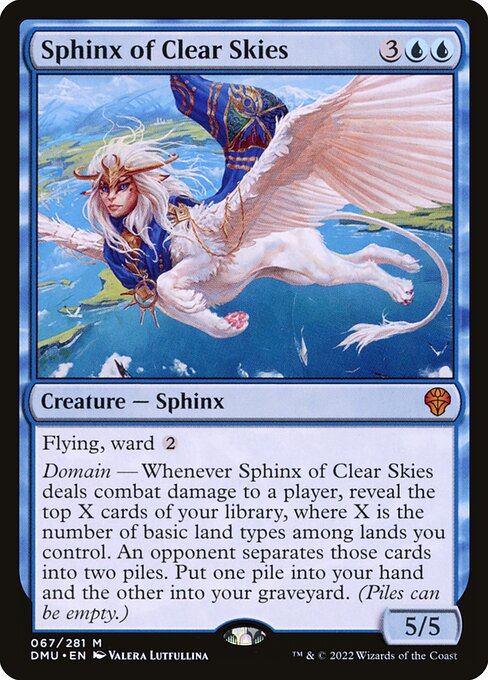 Sphinx of Clear Skies (DMU 67) [Dominaria United]