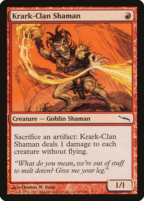 Krark-Clan Shaman (MRD 98) [Mirrodin]