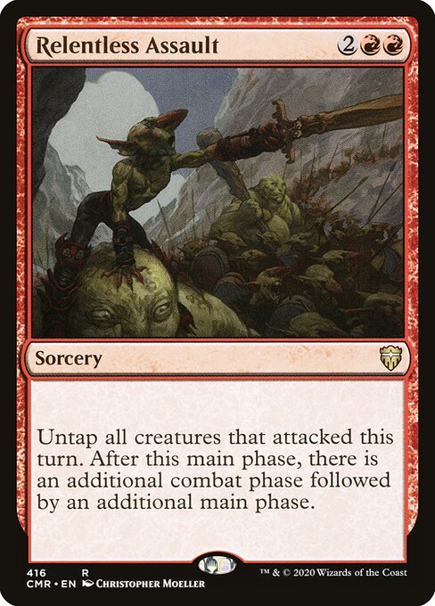 Relentless Assault (CMR 416) [Commander Legends]