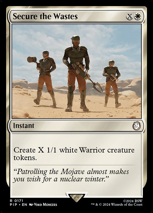 Secure the Wastes (PIP 171) [Fallout]