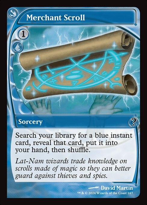 Merchant Scroll (MB2 167) [Mystery Booster 2]