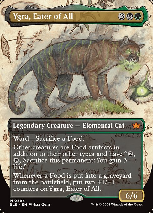 Ygra, Eater of All (BLB 294) [Bloomburrow]