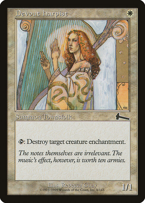 Devout Harpist (ULG 6) [Urza's Legacy]