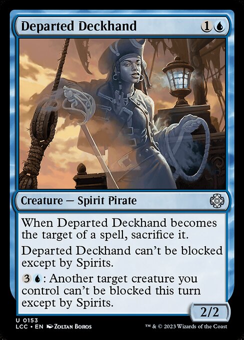 Departed Deckhand (LCC 153) [The Lost Caverns of Ixalan Commander]