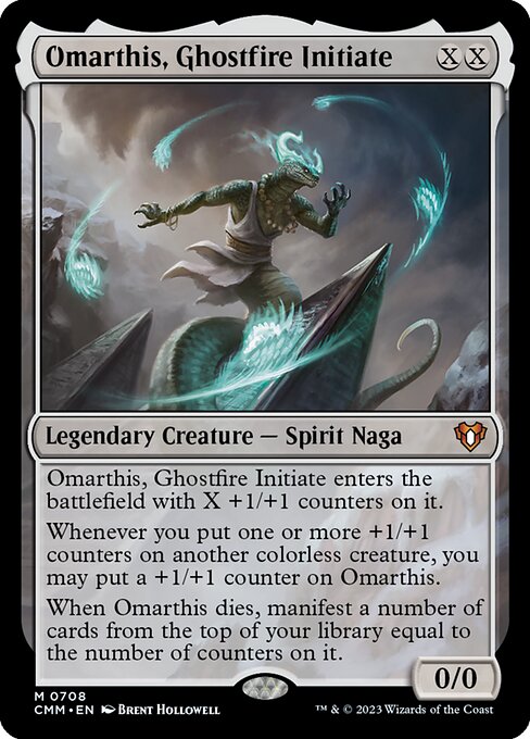 Omarthis, Ghostfire Initiate (CMM 708) [Commander Masters]