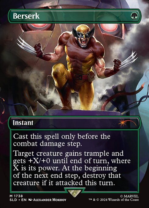 Berserk (SLD 1738) [Secret Lair Drop]