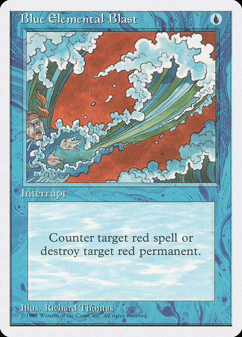 Blue Elemental Blast (4ED 63) [Fourth Edition]