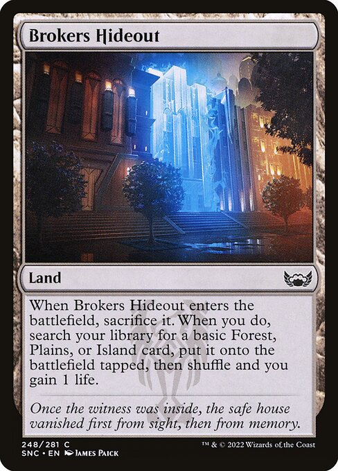 Brokers Hideout (SNC 248) [Streets of New Capenna]