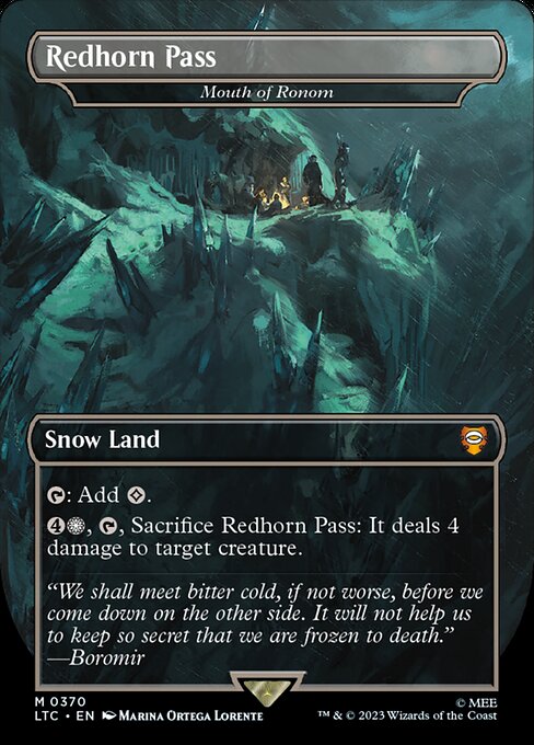Mouth of Ronom (LTC 370) [Tales of Middle-earth Commander]