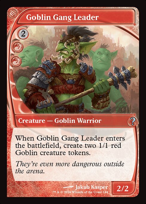 Goblin Gang Leader (MB2 144) [Mystery Booster 2]