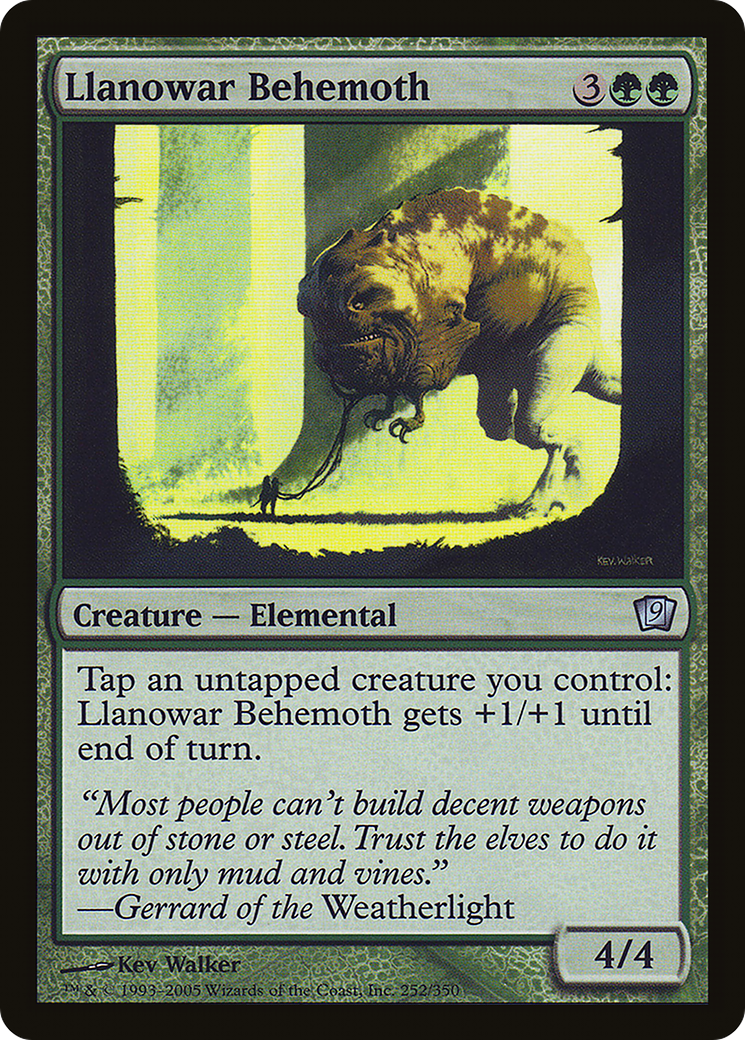 Llanowar Behemoth [Ninth Edition]