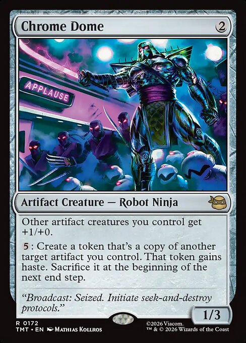 Chrome Dome (TMT 172) [Teenage Mutant Ninja Turtles]