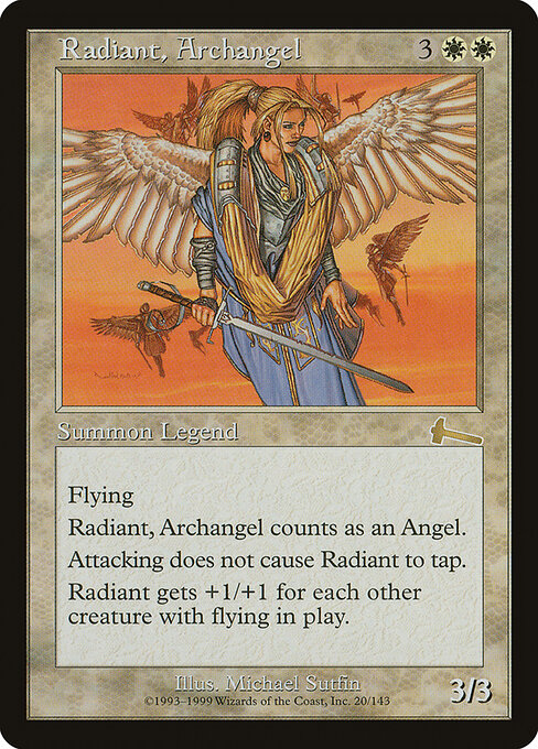 Radiant, Archangel (ULG 20) [Urza's Legacy]