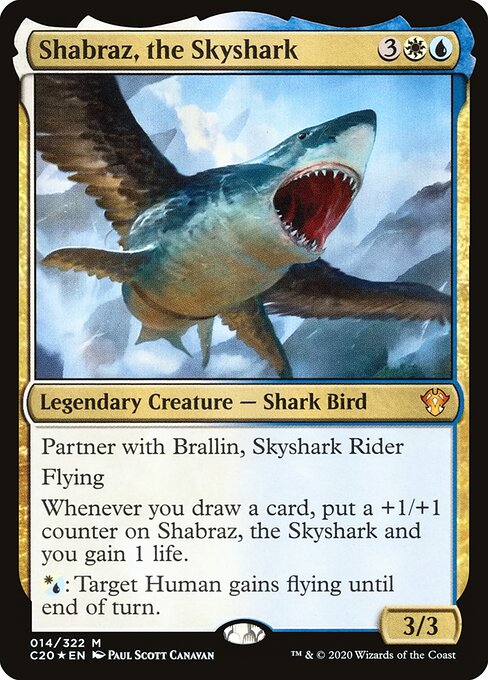 Shabraz, the Skyshark (C20 14) [Commander 2020]
