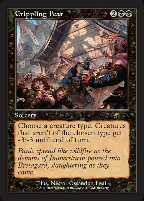 Crippling Fear (PW24 17) [Wizards Play Network 2024]