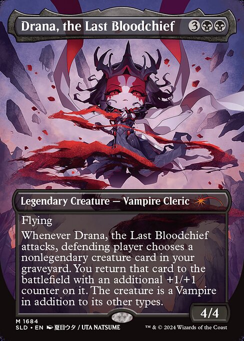 Drana, the Last Bloodchief (SLD 1684) [Secret Lair Drop]