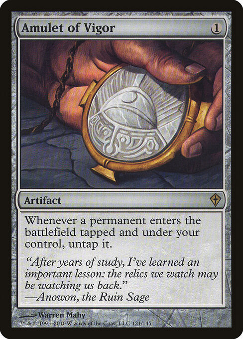 Amulet of Vigor (WWK 121) [Worldwake]