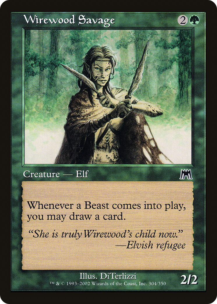 Wirewood Savage [Onslaught]