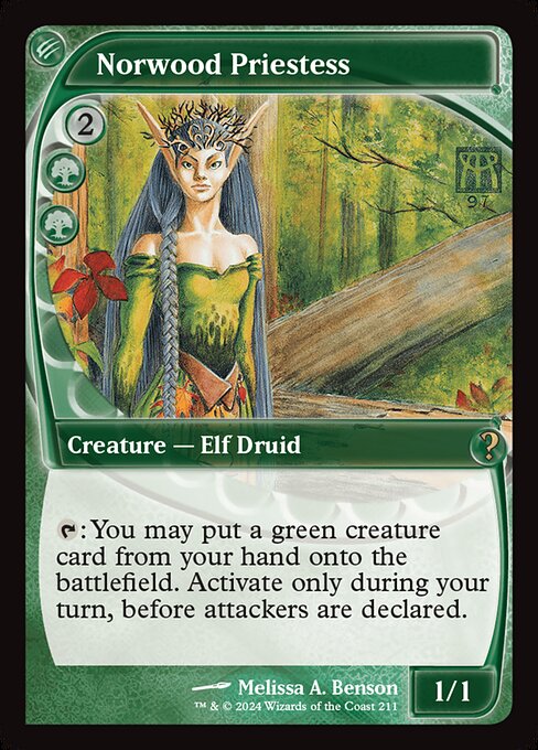 Norwood Priestess (MB2 211) [Mystery Booster 2]