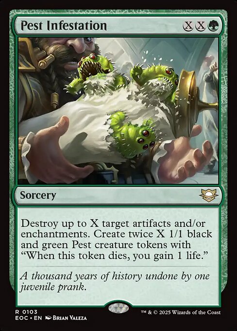 Pest Infestation (EOC 103) [Edge of Eternities Commander]