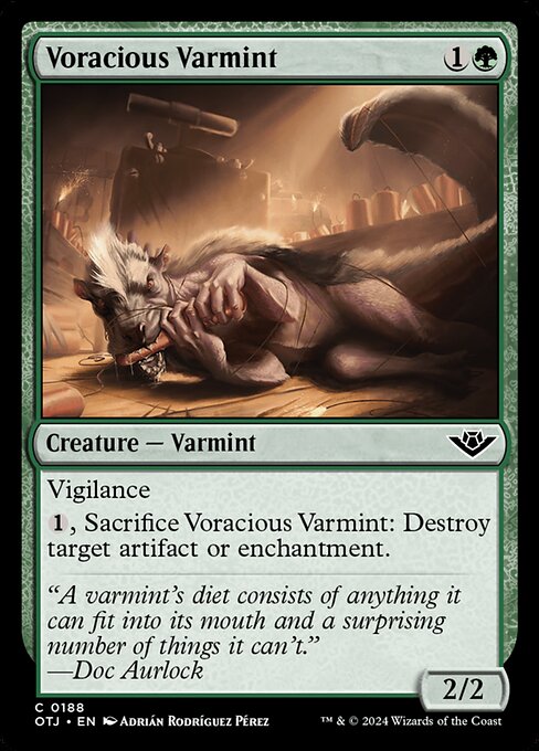 Voracious Varmint (OTJ 188) [Outlaws of Thunder Junction]