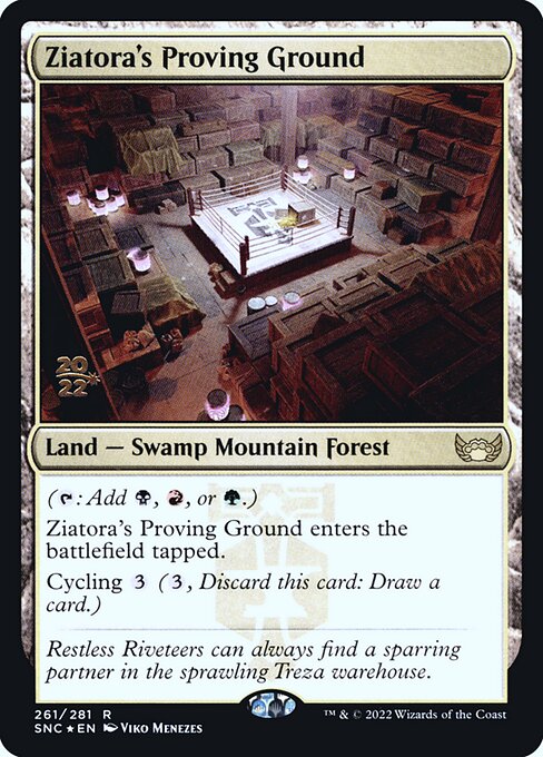 Ziatora's Proving Ground (PSNC 261s) [Streets of New Capenna Promos]