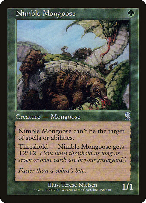 Nimble Mongoose (ODY 258) [Odyssey]