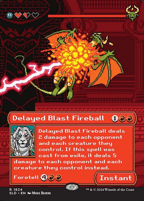 Delayed Blast Fireball (SLD 1824) [Secret Lair Drop]