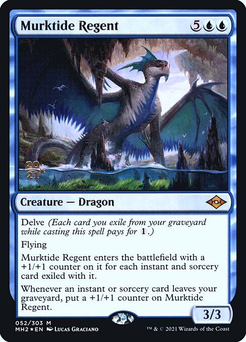Murktide Regent (PMH2 52s) [Modern Horizons 2 Promos]