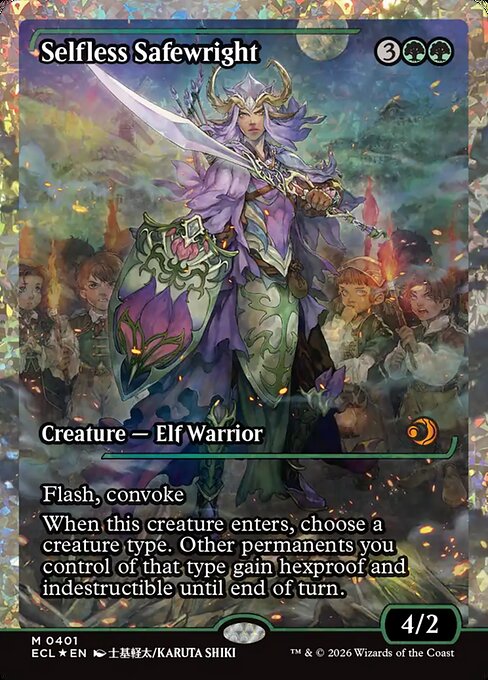 Selfless Safewright (ECL 401) [Lorwyn Eclipsed]