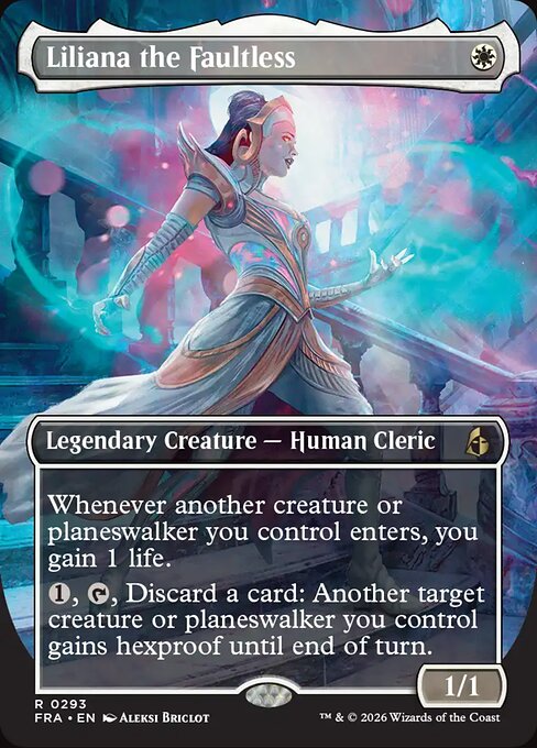 Liliana the Faultless (Borderless) (FRA 293) [Reality Fracture]