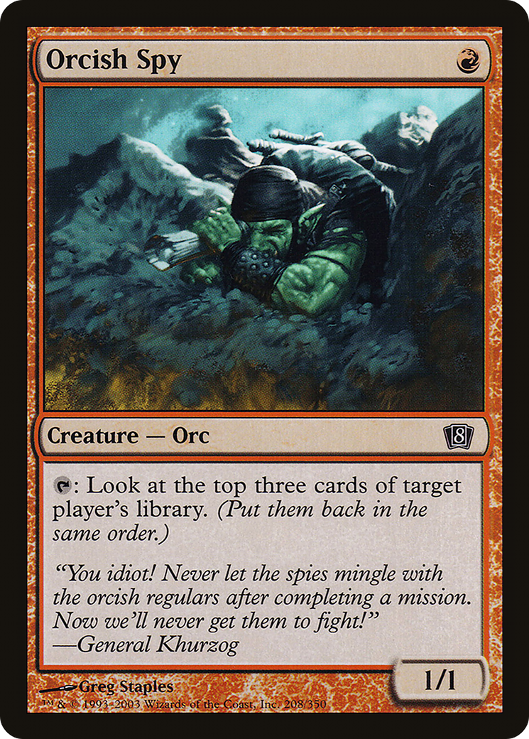 Orcish Spy [Eighth Edition]