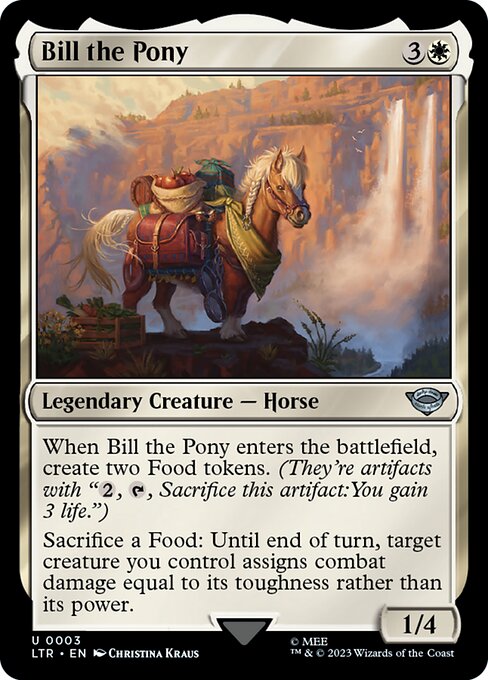 Bill the Pony (LTR 3) [The Lord of the Rings: Tales of Middle-earth]